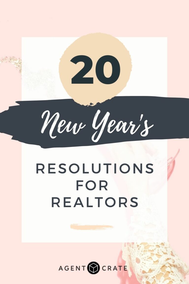 Top 20 New Year's Goals For Real Estate Agents In 2022