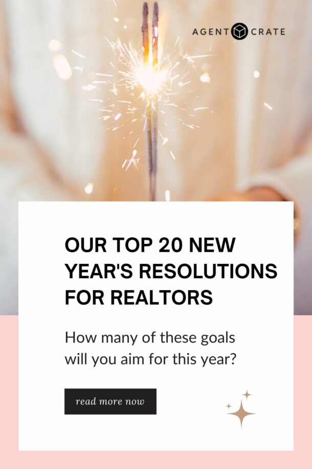 Top 20 New Year's Goals For Real Estate Agents In 2022