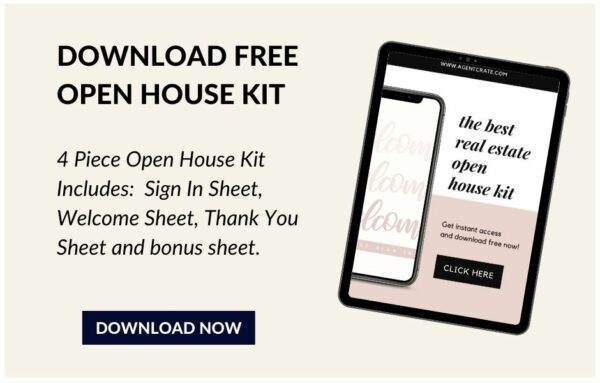 real estate open house sheets kit free download