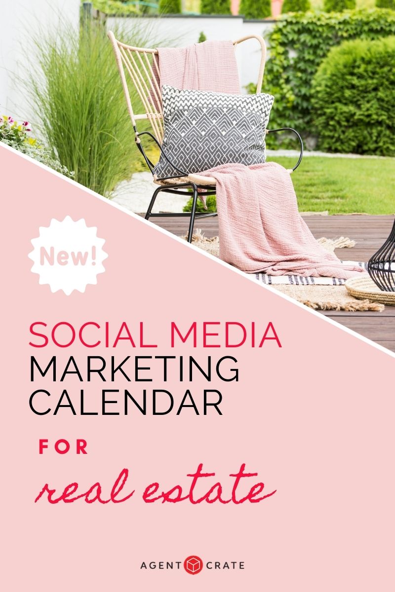 social media content calendar for real estate