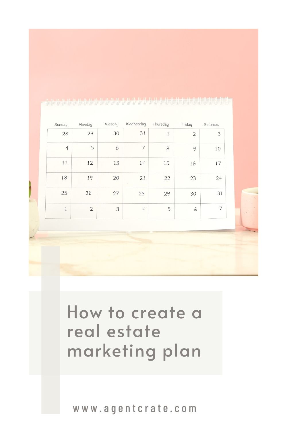 how to create a real estate marketing plan