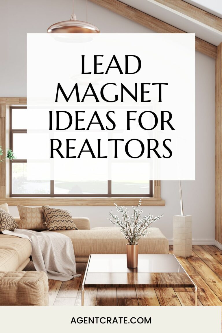 Lead Magnet Ideas For Real Estate Agents + Free Business Plan Download