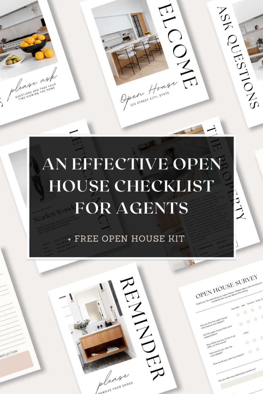 open house checklist for agents