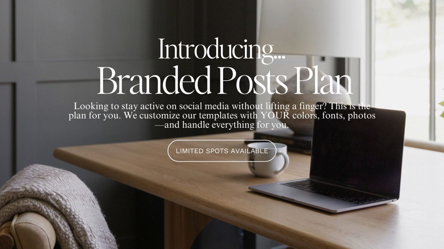 Branded Posts Plan - Agent Crate